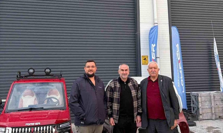 Afyonkarahisar'da elektrikli araç üretim merkezinde temaslar