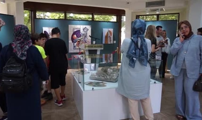 Esenyurt sanat merkezinde izler ve yansımaların buluşması