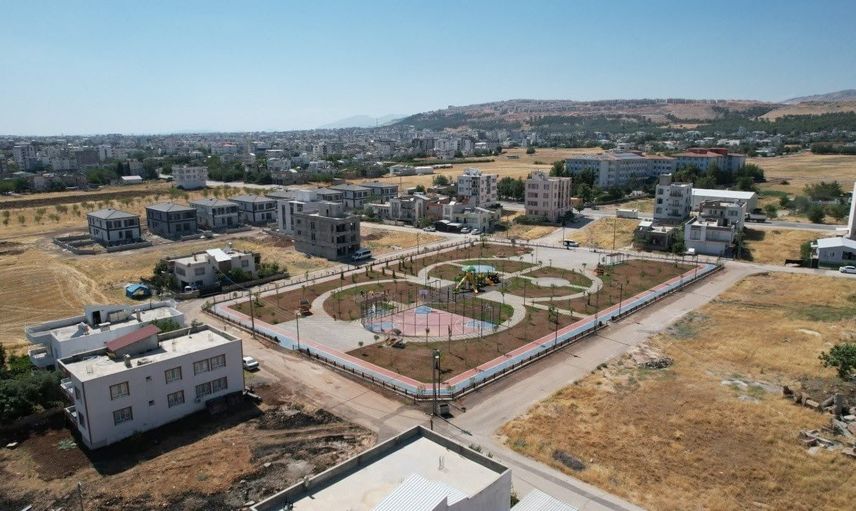 Siteler Parkı Adıyaman'ın yeşil dokusuna yeni nefes katıyor