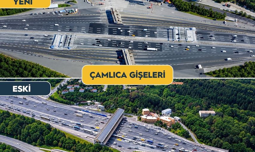Gişelerde durma tarihe karışıyor: Akıncı'da serbest geçişe geçildi