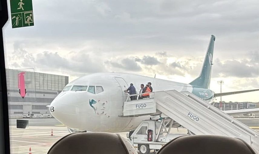 Havalimanında icra operasyonu: Caspian Airlines'ın EP-KPB tescilli uçağı haczedildi