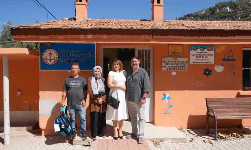 Kırsalda 1001 çocuğa çanta ve kırtasiye desteğiyle yeni başlangıç