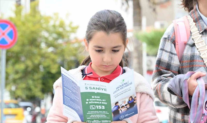 Manisa Büyükşehir kent merkezinde gıda güvenliği farkındalığı oluşturdu