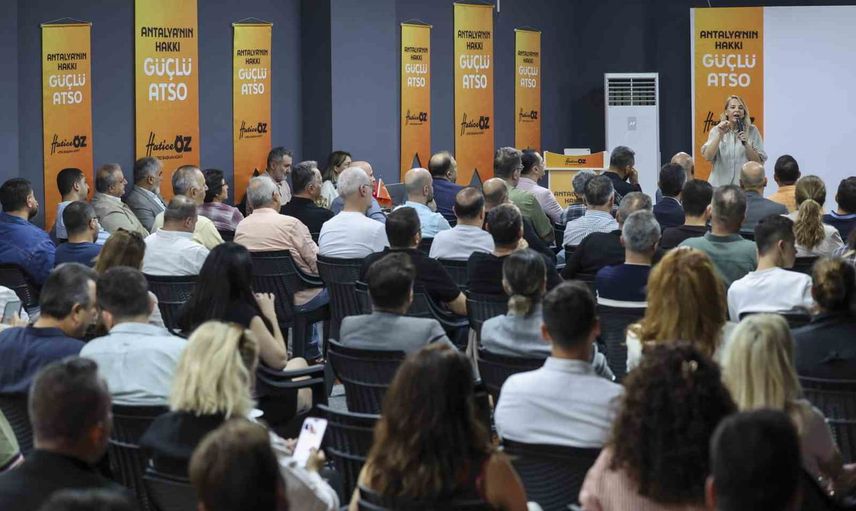 ATSO ortak çatı: kimsenin şahsi mülkü olamaz