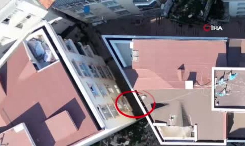 Kaybolan 2 milyonluk altınla kaçan kurye dron destekli operasyonla yakalandı