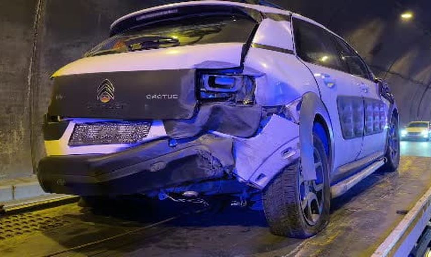 Cenazeye giderken Bolu Dağı tüneli'nde takla attılar, kaçan tır aranıyor