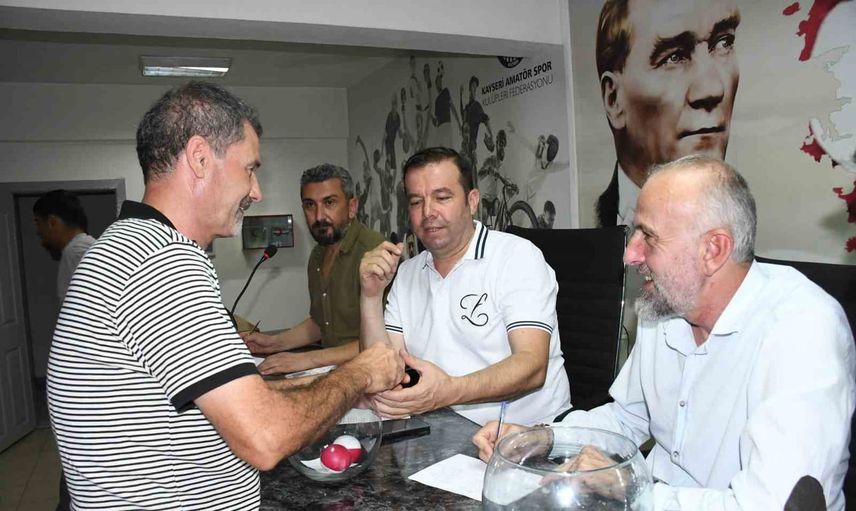 Fikstür çekimiyle Kayseri amatör sezonu start alıyor