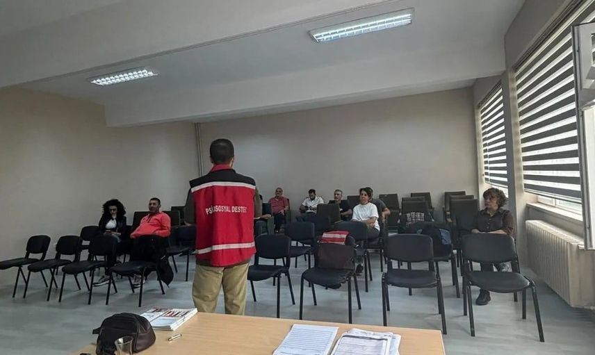 Sinop'ta belediye personeli afet sonrası toplumsal dayanışma için psikososyal eğitim aldı