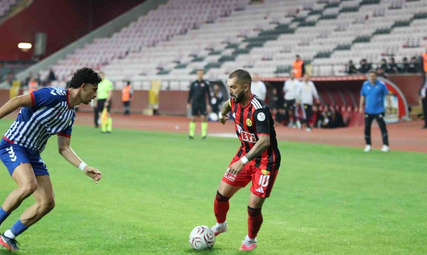 Uzatma anlarında beraberlik: Eskişehirspor 1 Etimesgut Spor 1