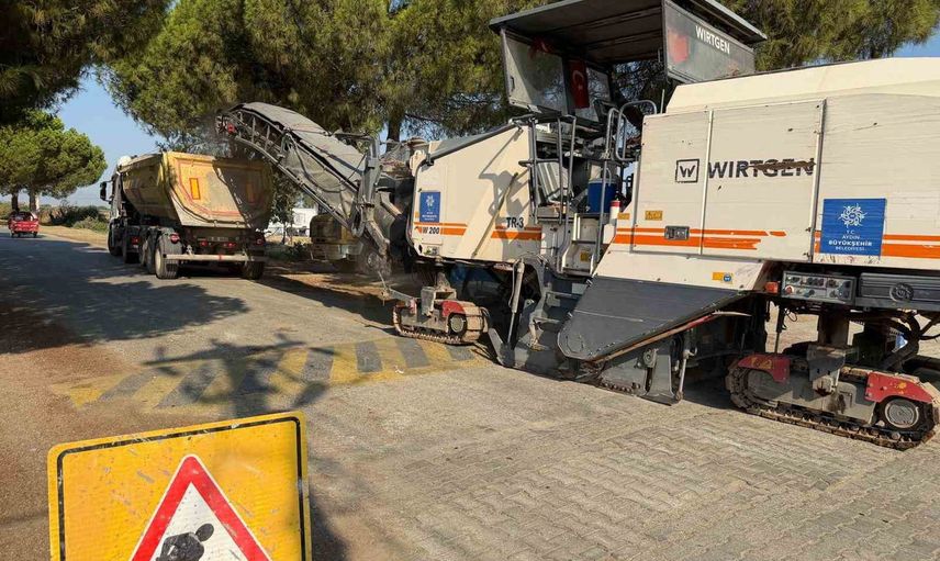 Aydın genelinde 17 ilçede eş zamanlı ulaşım çalışmaları sürüyor
