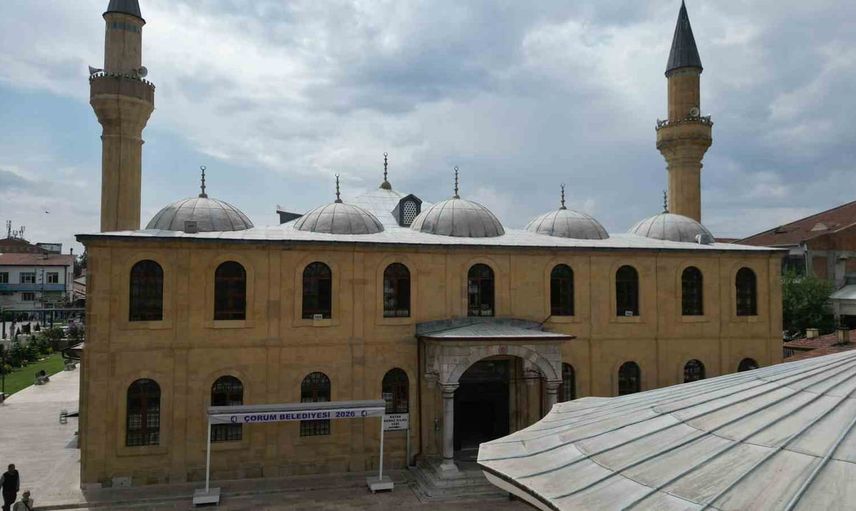 Çorum'da Murad-i Rabi Ulu Camii'nde şehitler için hatim duası yapıldı