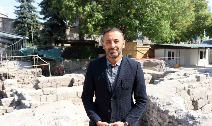 Kayseri'de dokuz asırlık Melikgazi medresesi gün ışığına çıkıyor