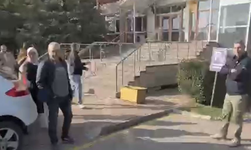 Trafik polisinin müdahalesiyle KPSS'ye son anda yetişti
