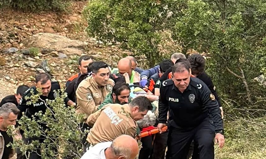 Denizli'de kaybolan Alzheimer hastası Fatma Aylak ormanda sağ bulundu