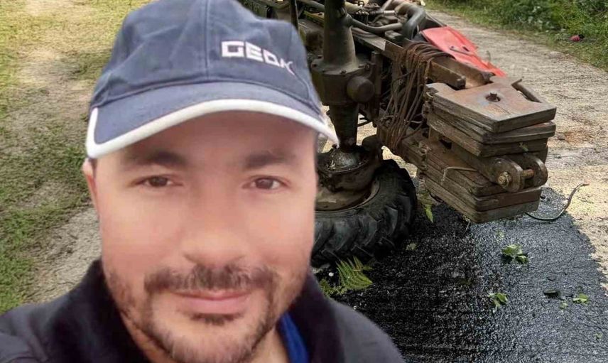 Traktör kazasında ağır yaralanan sürücü hayatını kaybetti