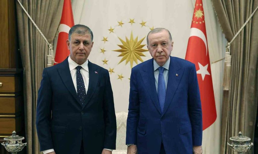 Erdoğan İzmir büyükşehir belediye başkanı Cemil Tugay'ı kabul etti