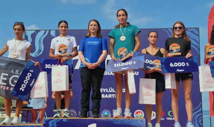 Doğayla tarihin koşuşturması: Amasra'da 7 kilometrelik uluslararası koşu