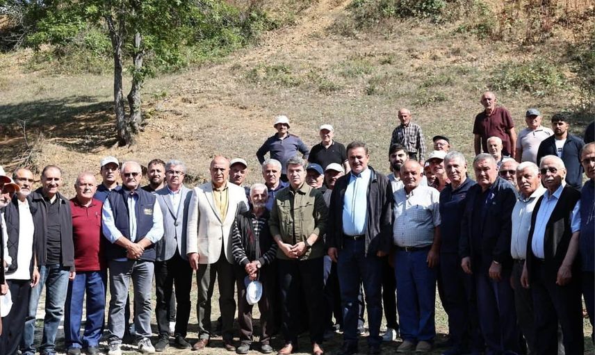 Beldağ'da toprakla su buluştu: 20 hektarda basınçlı sulama hizmete girdi