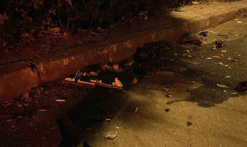 Sarıyer'de karşı şeridin sıkıştırması zincirleme kazaya neden oldu