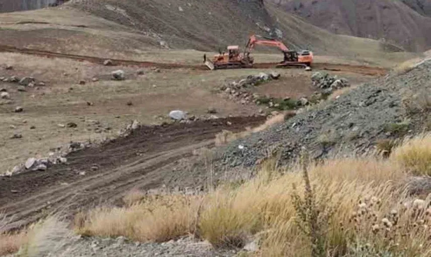 Palandöken tüneli için sahada ilk teknik adım atıldı