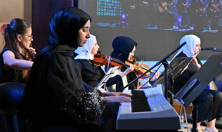 Gif Müzik Üsküp'te ilk uluslararası konserini vererek ezgileri buluşturdu