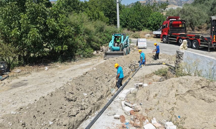 Koçarlı'da Hacıhamzalar mahallesine 4,2 milyonluk içme suyu yatırımı