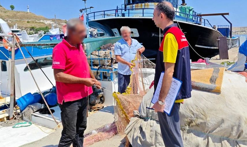 Sürdürülebilir balıkçılık için Vize'de yoğun denetim