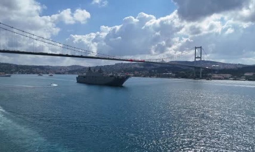 İstanbul Boğazı'ndan 15 gemi geçişiyle 30 Ağustos anıldı