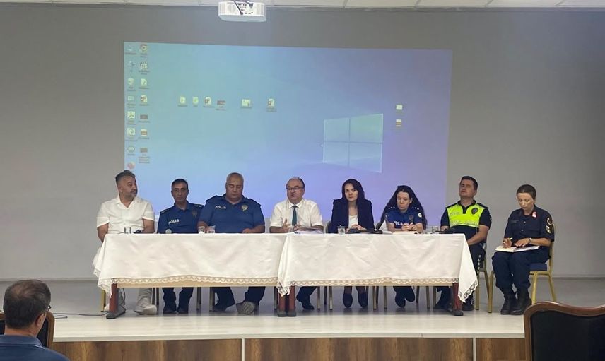 Okul güvenliği planları Bilecik'te değerlendirildi