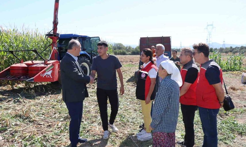 Yatağan'da üreticinin emeğini öne çıkaran hasat şenliği