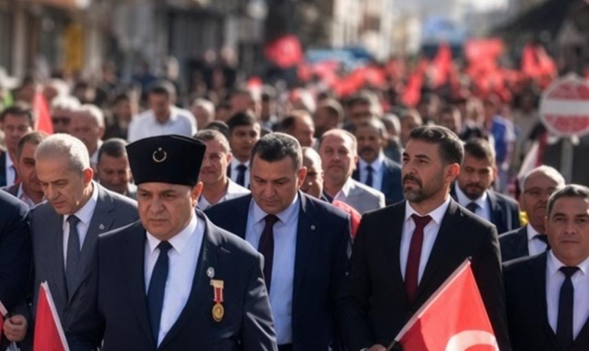 Kilis'te gaziler günü için yürüyüş ve anma töreni düzenlendi