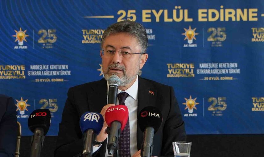Edirne tarım, orman ve su potansiyelini 136 milyar lira ile güçlendiriyor