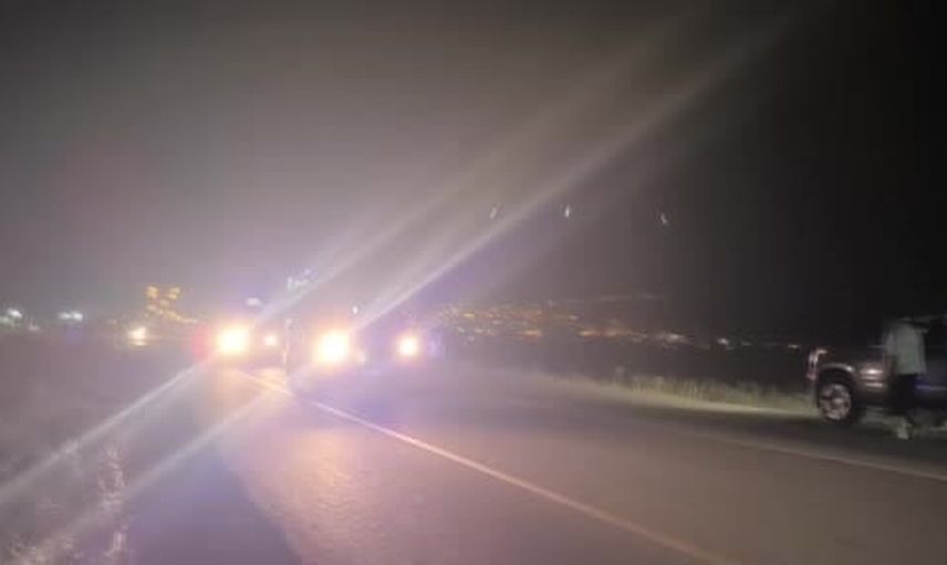 Gercüş çevre yolunda kontrol kaybı pikabı tarlaya gönderdi