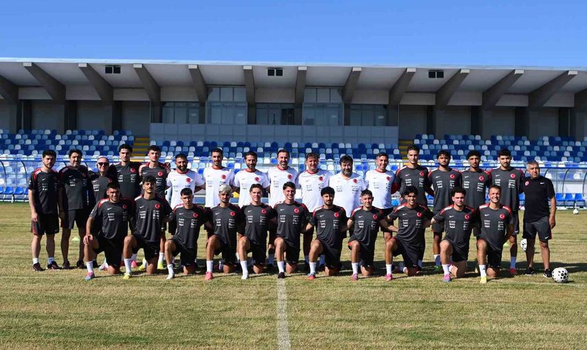 U20 milli takımı Taranto'da ikinci sınavında Kuzey Makedonya ile karşı karşıya