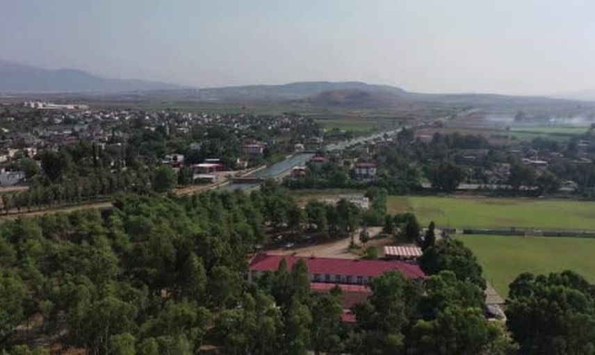 Osmaniye’de portatif havuzla kanallara girme tehlikesine önlem