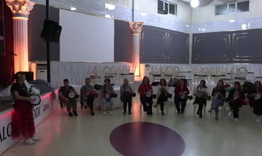 Edirneli kadınların ritimle kurduğu umut çadırı