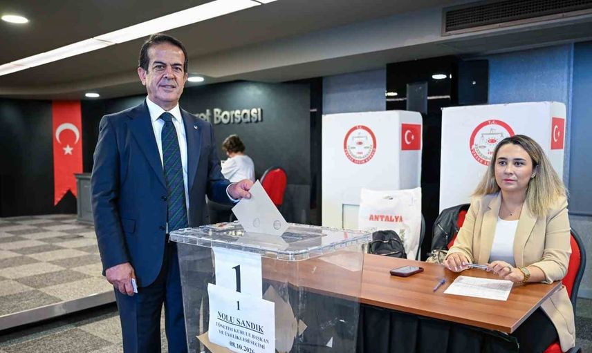 Antalya'da borsada istikrar: Ali Çandır dört yıl daha başkan
