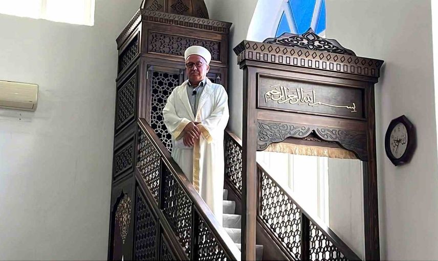 Yeşil Camii'nde 44 yıl sonra veda: imam Kamil Binal'dan duygusal hutbe