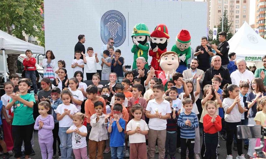 Melikgazi'ye 48 yeni araç çocuk şenliğiyle hizmete girdi