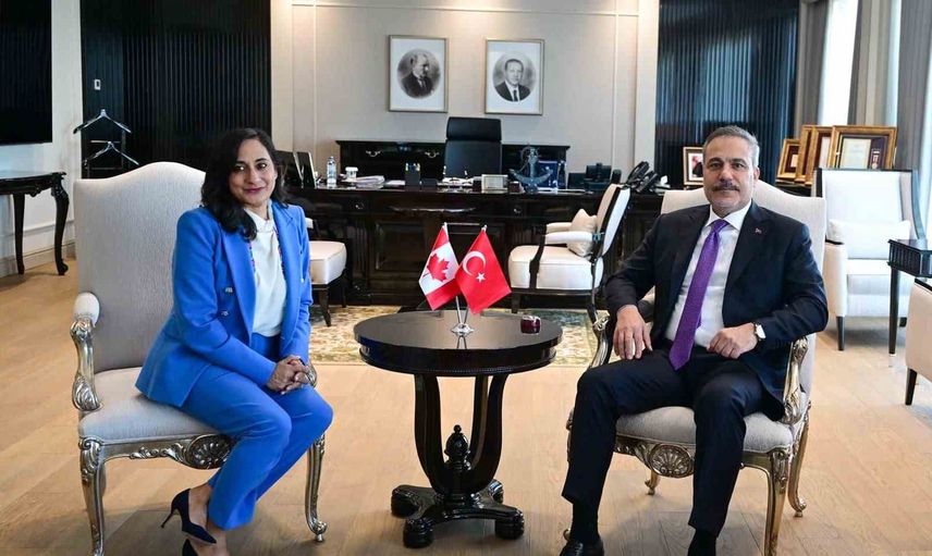 Ankara'da resmi temas: Fidan ve Anand dışişleri bakanlığında görüştü