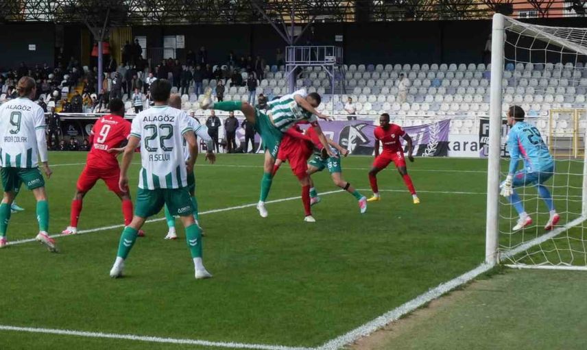 Iğdır'da Bacuna'nın golüyle 1-0'lık galibiyet