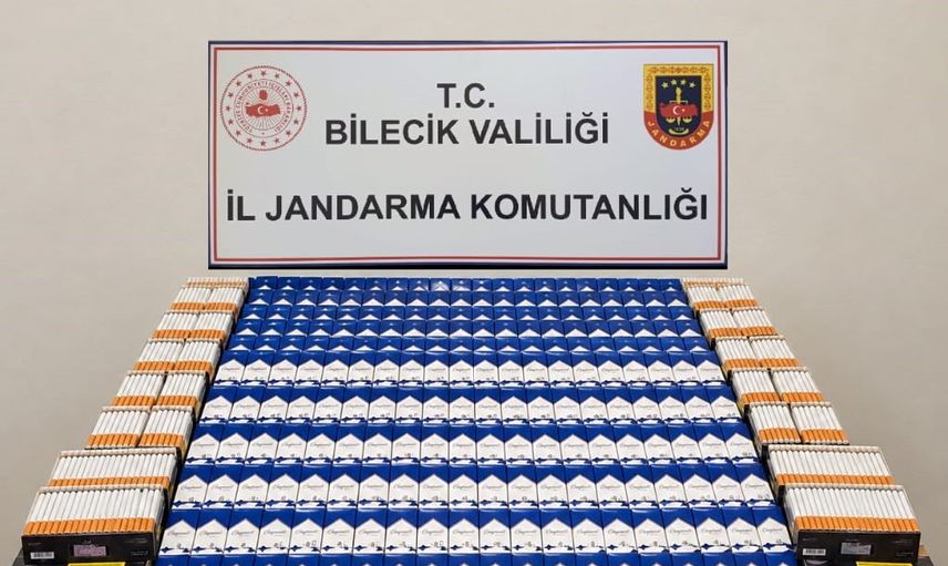 Bilecik'te 4 adreste operasyon: bin 288 paket dolu makaron ele geçirildi