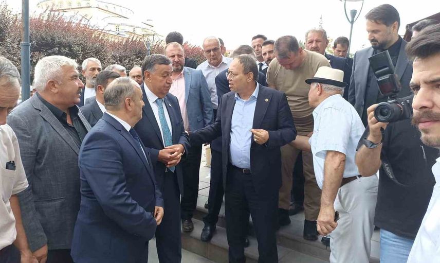 Havza teşkilatında dayanışma vurgusu: Topsakal ve Mucur yeni başkana destek