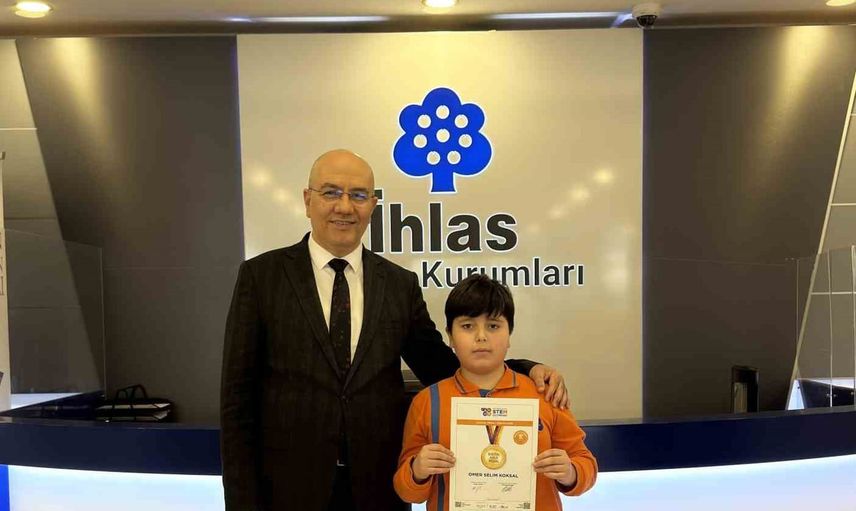 Zihnin şampiyonu: 11 yaşindeki Ömer Selim Köksal MEMORIAD'da Türkiye ikincisi