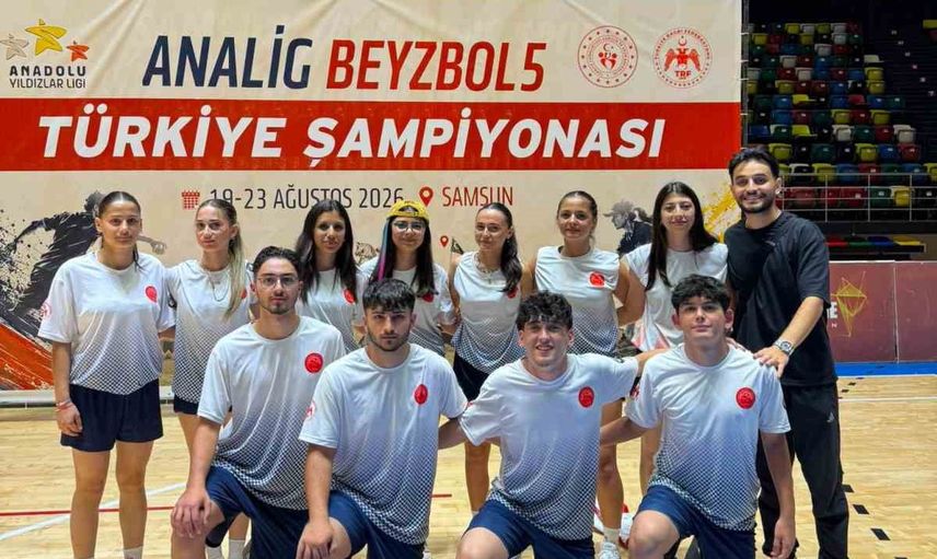 Kayseri ANALİG'te beyzbolda Türkiye dördüncüsü oldu