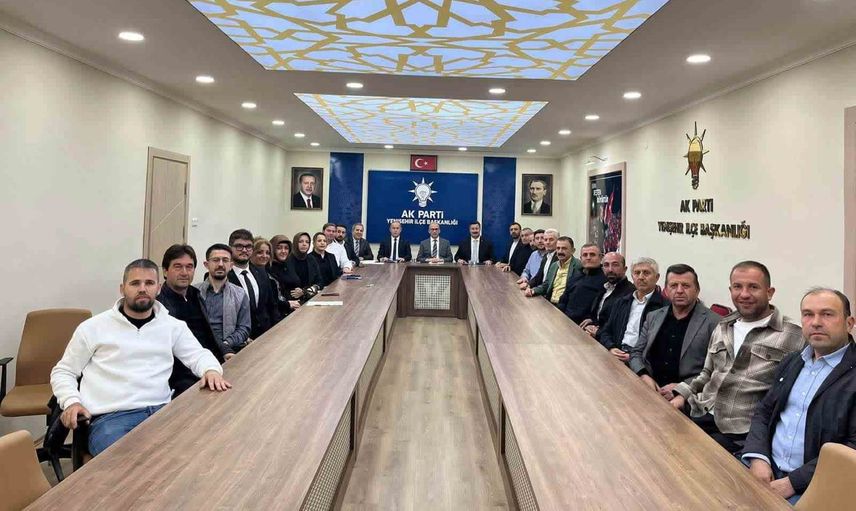 Yenişehir'in gündemi hizmet, iddialara il başkanlığından güçlü destek