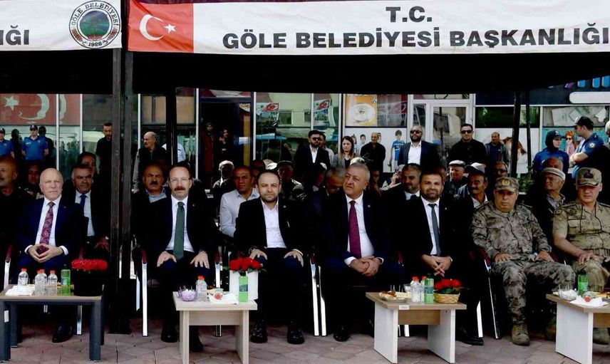 Vali Yamlı Göle'de birden fazla kamu yatırımını hizmete açtı