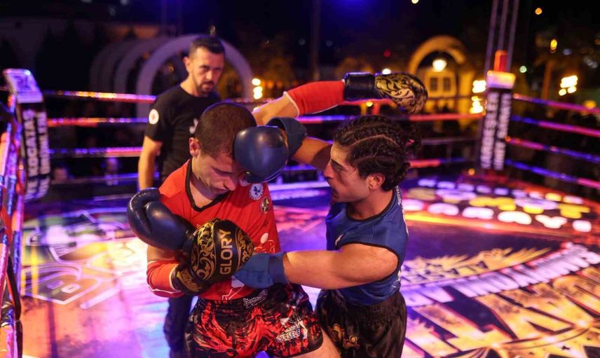 Alaşehir'de muaythai gecesi: 11 ilden 18 elit sporcu ringde
