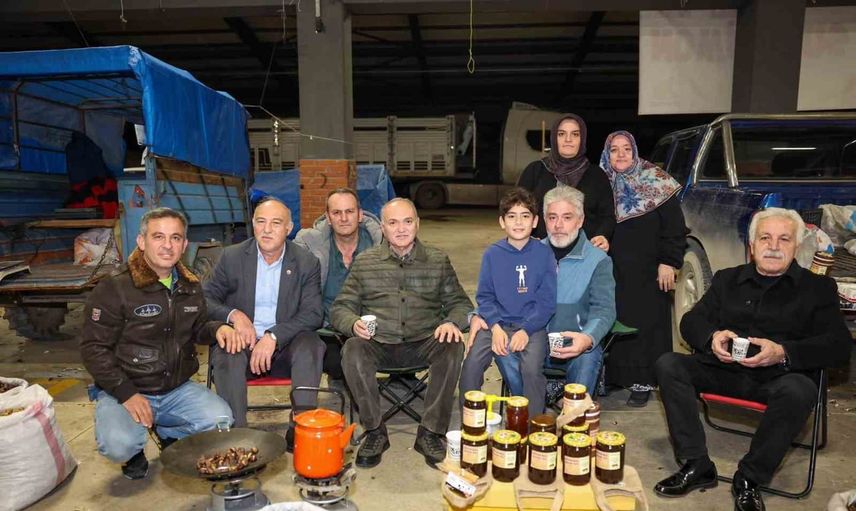 Düzce'de Hamidiye Kapalı Pazaryeri'nde kuzu kestanesi çağrısı