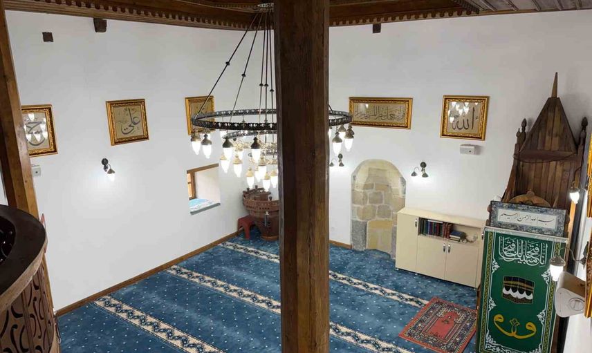 Çağlıyan köyü camii aslına uygun restorasyonla yeni hüsn-i hat eserlerine kavuştu